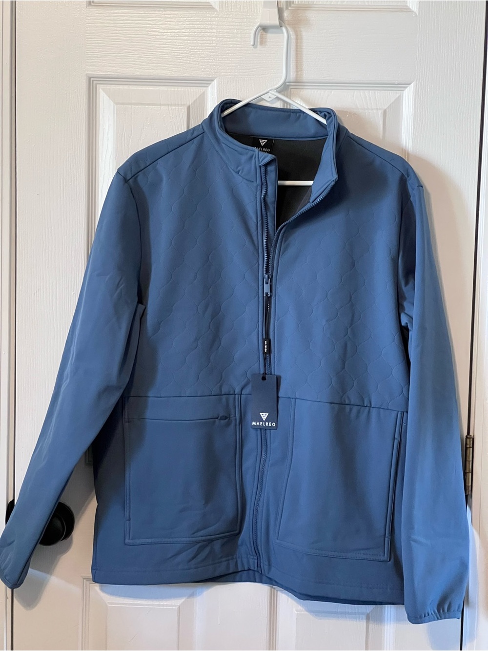 MAELREG Performance Jacket Misty Blue Men’s M NWT